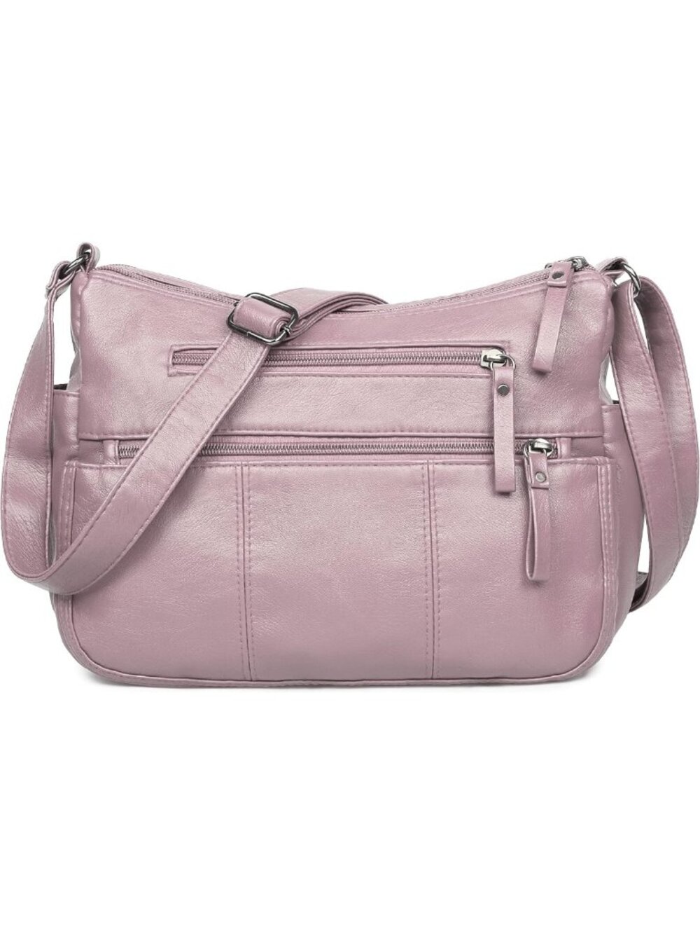 Soft PU Leather Crossbody Bag for Women | Lightweight Shoulder Purse & Handbag